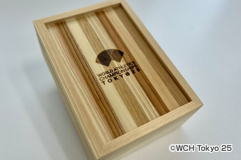 東京2025世界陸上 メダルケース：イメージ1