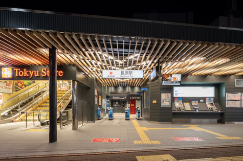 東急池上線長原駅　大田区：サムネイル